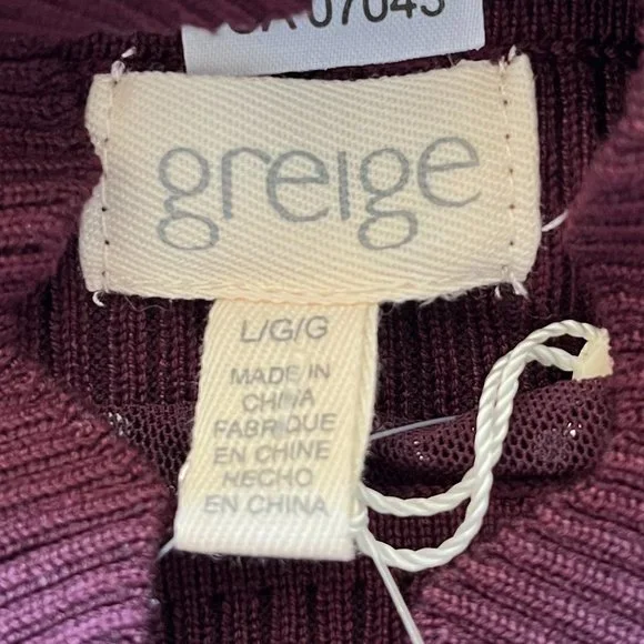 Greige Ribbed Sweater (NWT) - Picture 10 of 12